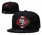 San Francisco 49ers Team Logo Adjustable Hat YD (12),baseball caps,new era cap wholesale,wholesale hats